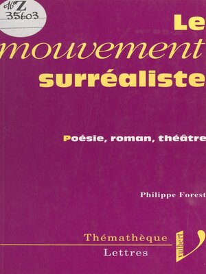 cover image of Le mouvement surréaliste